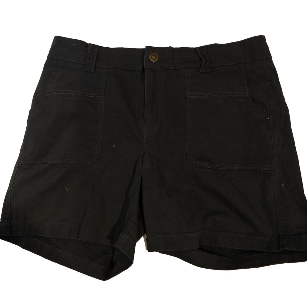 Size 14 Lee Lower On The Waist Navy Shorts